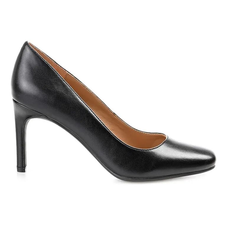 Journee Collection Monalee Womens Square Closed Toe Stiletto Heel Pumps