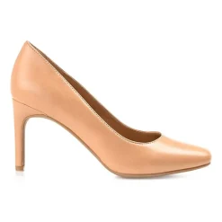 Journee Collection Monalee Womens Square Closed Toe Stiletto Heel Pumps