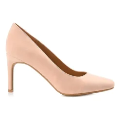 Journee Collection Monalee Womens Square Closed Toe Stiletto Heel Pumps