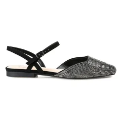 Journee Collection Nysha Womens Square Ballet Flats