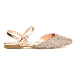 Journee Collection Nysha Womens Square Ballet Flats