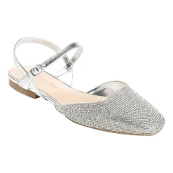 Journee Collection Nysha Womens Square Ballet Flats