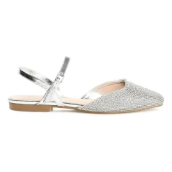 Journee Collection Nysha Womens Square Ballet Flats