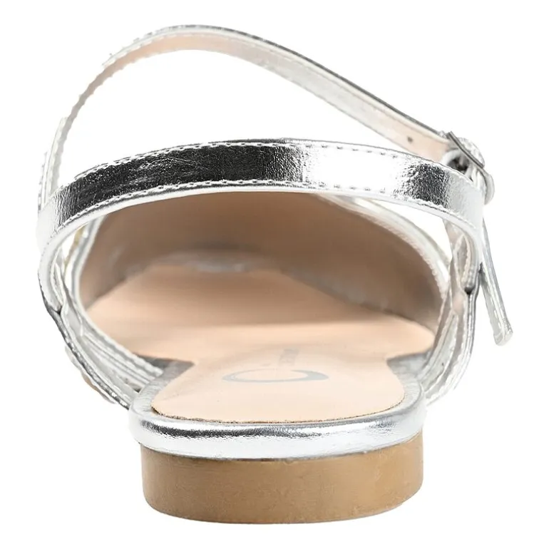Journee Collection Nysha Womens Square Ballet Flats