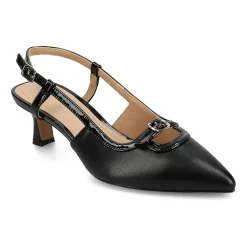 Journee Collection Padma Womens Pointed Closed Toe Kitten Heel Pumps