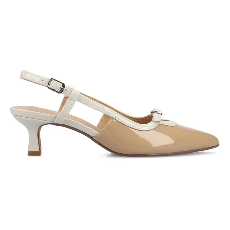Journee Collection Padma Womens Pointed Closed Toe Kitten Heel Pumps