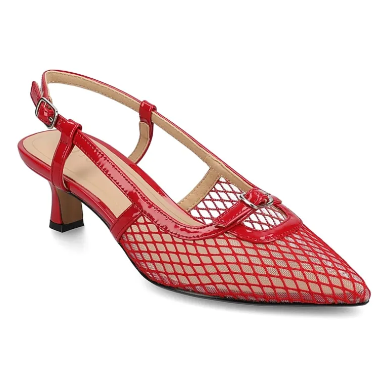 Journee Collection Padma Womens Pointed Closed Toe Kitten Heel Pumps