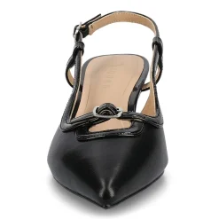 Journee Collection Padma Womens Pointed Closed Toe Kitten Heel Pumps