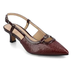 Journee Collection Padma Womens Pointed Closed Toe Kitten Heel Pumps