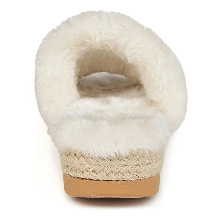Journee Collection Relaxx Womens Slip-On Slippers
