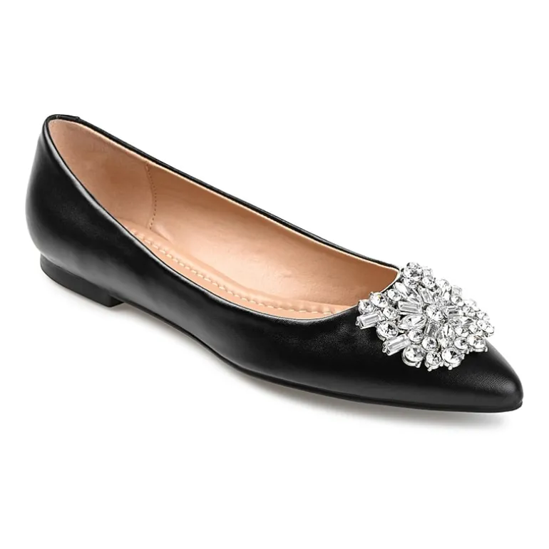 Journee Collection Renzo Womens Pointed Ballet Flats