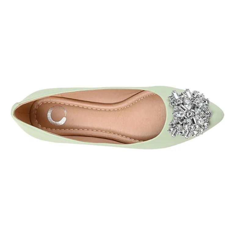 Journee Collection Renzo Womens Pointed Ballet Flats