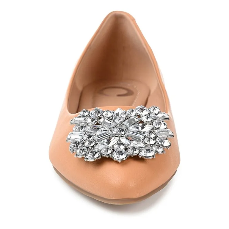 Journee Collection Renzo Womens Pointed Ballet Flats