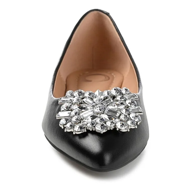 Journee Collection Renzo Womens Pointed Ballet Flats