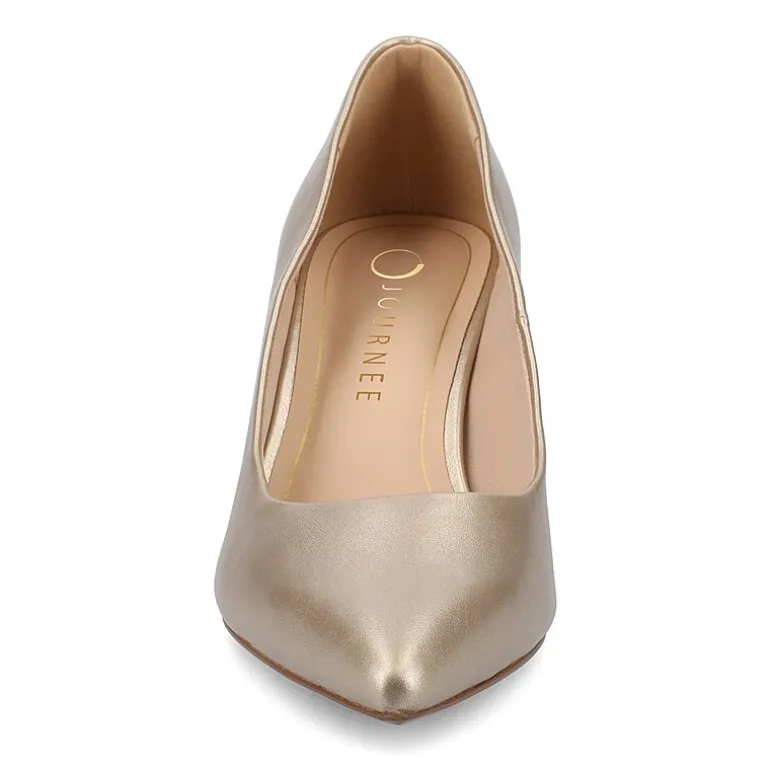 Journee Collection Scylee Womens Pointed Stiletto Heel Pumps
