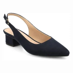 Journee Collection Sylvia Womens Pointed Closed Toe Block Heel Pumps