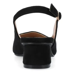 Journee Collection Sylvia Womens Pointed Closed Toe Block Heel Pumps
