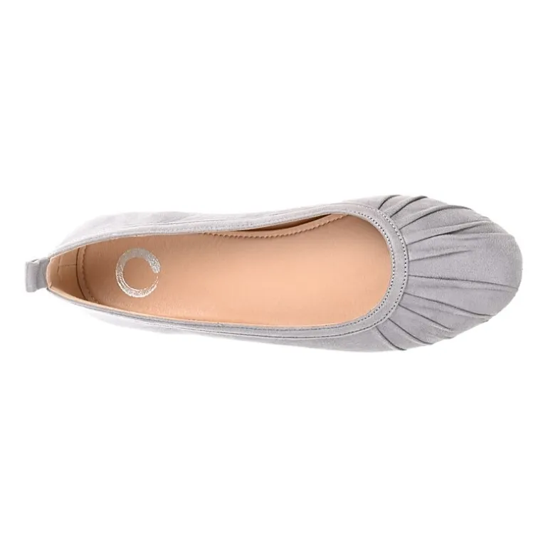 Journee Collection Tannya Womens Round Ballet Flats