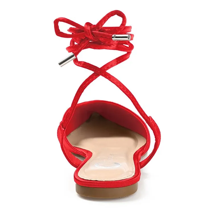 Journee Collection Theia Womens Pointed Ballet Flats
