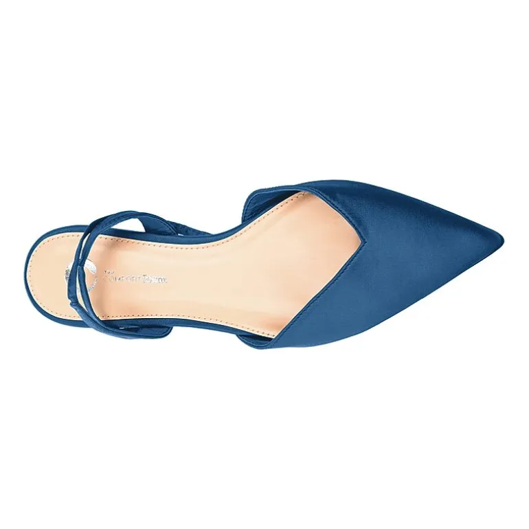 Journee Collection Theia Womens Pointed Ballet Flats