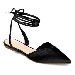 Journee Collection Theia Womens Pointed Ballet Flats
