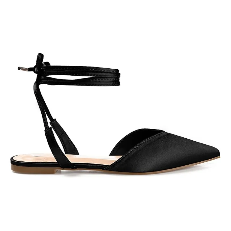 Journee Collection Theia Womens Pointed Ballet Flats