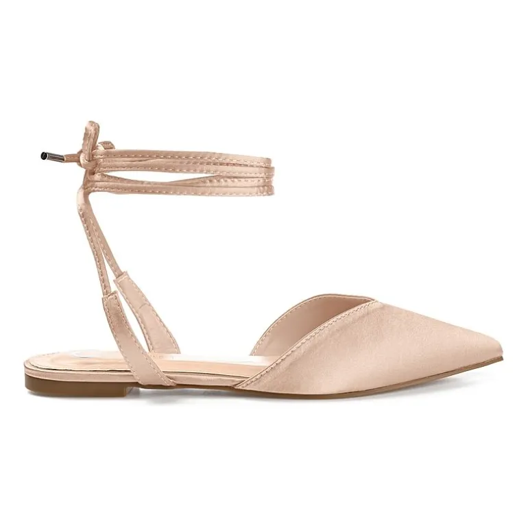 Journee Collection Theia Womens Pointed Ballet Flats
