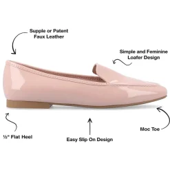 Journee Collection Tullie Womens Square Loafers