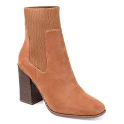 Journee Collection Womens Adalia Stacked Heel Booties