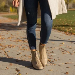 Journee Collection Womens Bexlie Stacked Heel Booties