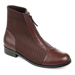 Journee Collection Womens Bexlie Stacked Heel Booties