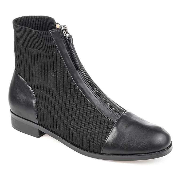 Journee Collection Womens Bexlie Stacked Heel Booties