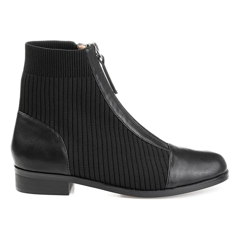 Journee Collection Womens Bexlie Stacked Heel Booties