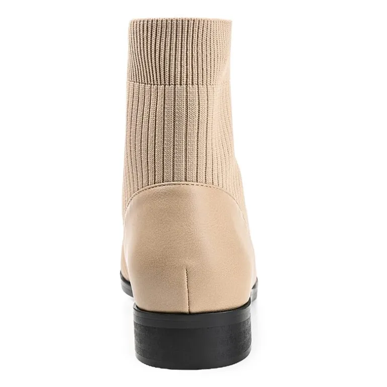 Journee Collection Womens Bexlie Stacked Heel Booties