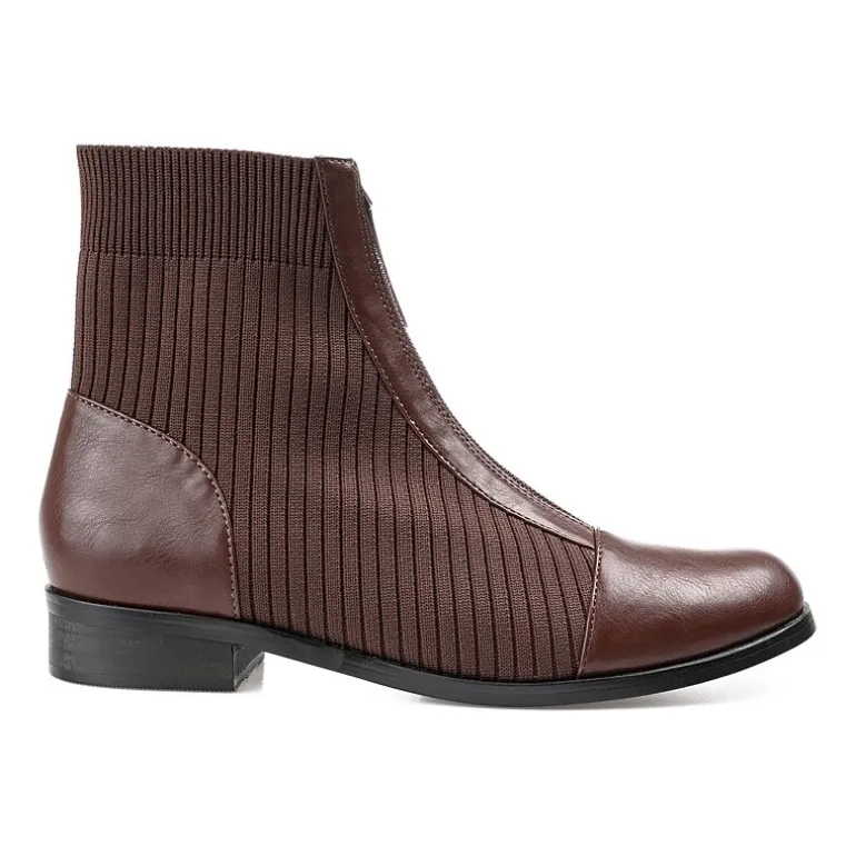 Journee Collection Womens Bexlie Stacked Heel Booties