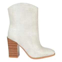 Journee Collection Womens Brekinn Stacked Heel Booties