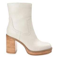 Journee Collection Womens Brittany Block Heel Booties