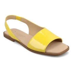Journee Collection Womens Brinsley Slingback Strap Flat Sandals