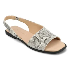 Journee Collection Womens Brinsley Slingback Strap Flat Sandals