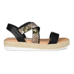 Journee Collection Womens Caroline Wedge Sandals