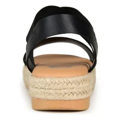 Journee Collection Womens Caroline Wedge Sandals