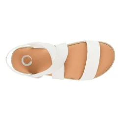 Journee Collection Womens Caroline Wedge Sandals
