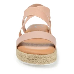 Journee Collection Womens Caroline Wedge Sandals