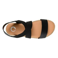 Journee Collection Womens Caroline Wedge Sandals