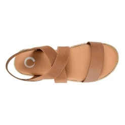 Journee Collection Womens Caroline Wedge Sandals