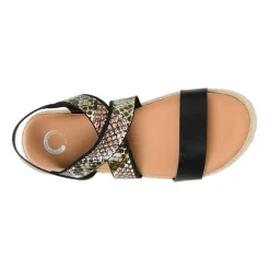 Journee Collection Womens Caroline Wedge Sandals
