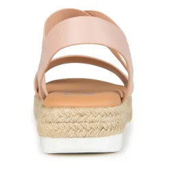 Journee Collection Womens Caroline Wedge Sandals
