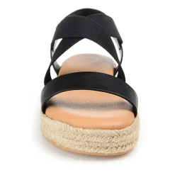 Journee Collection Womens Caroline Wedge Sandals
