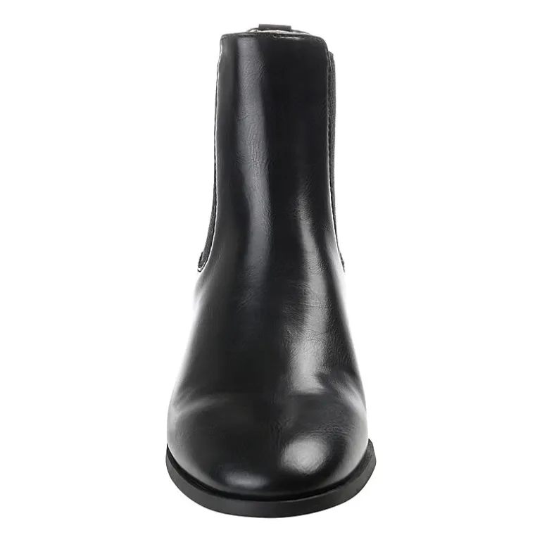 Journee Collection Womens Chayse Stacked Heel Booties