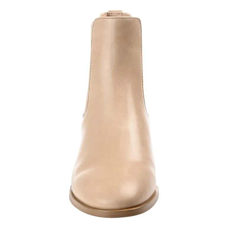 Journee Collection Womens Chayse Stacked Heel Booties
